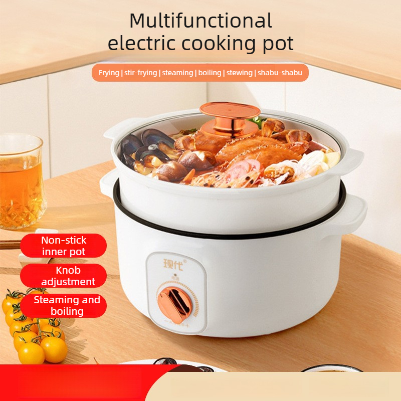 Home Cooking Appliances - قدر كهربائي صغير متعدد الوظائف محمول