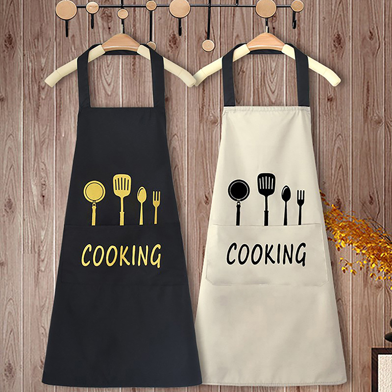 Home Cooking Service - مريلة مقاومة للماء والزيت يمكنها مسح