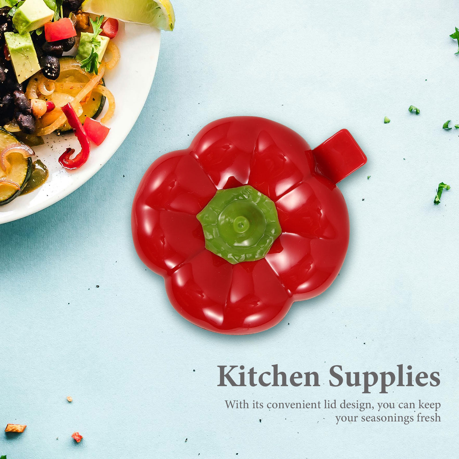 علبة توابل بأربع أقسام قابلة ل - مراجعة Home Cooking Supplies وسعره
