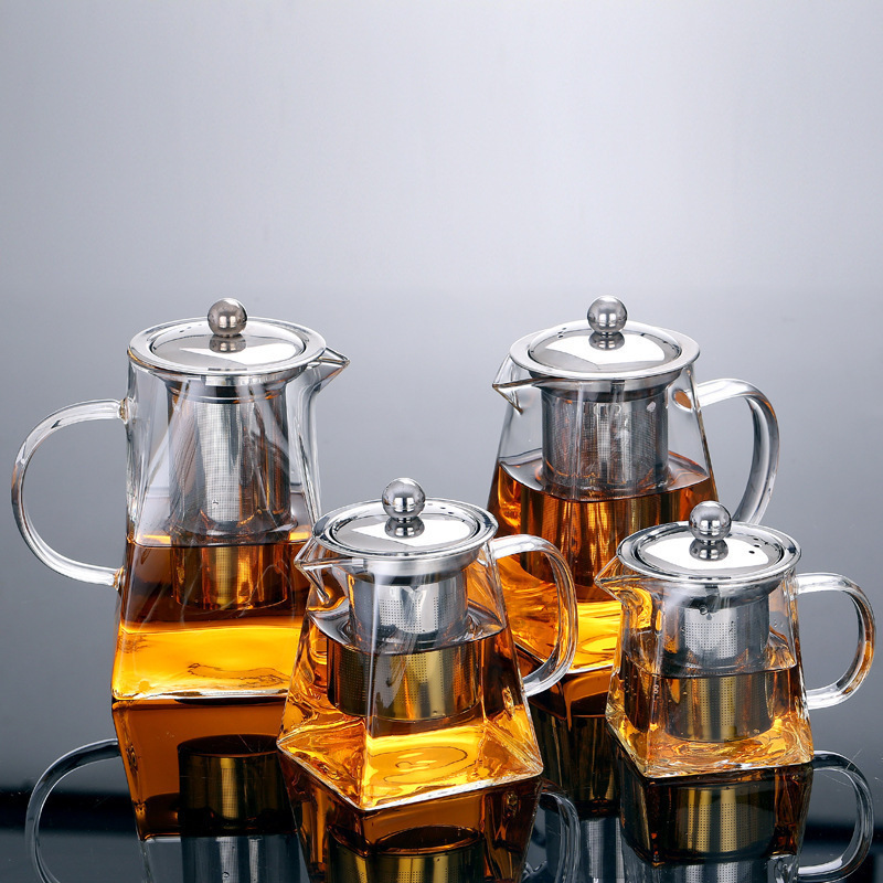 إبريق شاي زجاجي مع مصفاة طقم ش - مراجعة Home Cooking Appliances وسعره