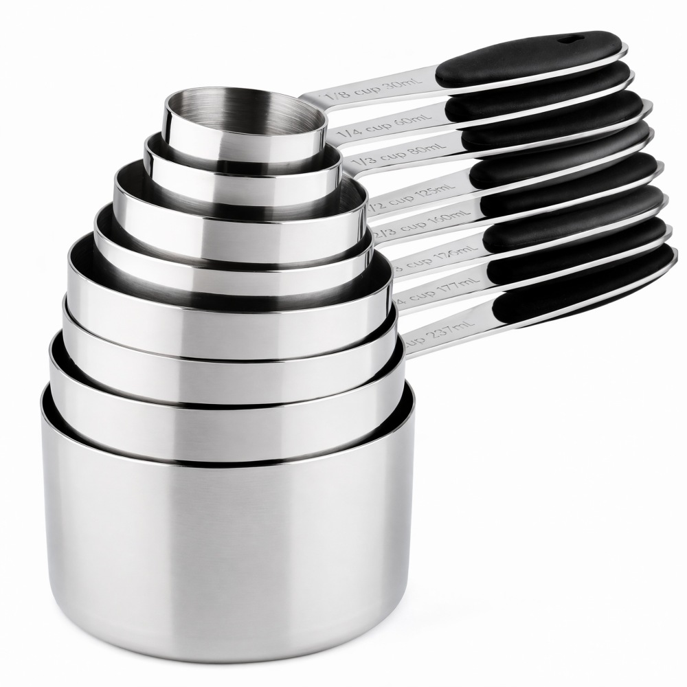 مجموعة أكواب وملاعق قياس من ال - مراجعة Home Cooking Supplies وسعره