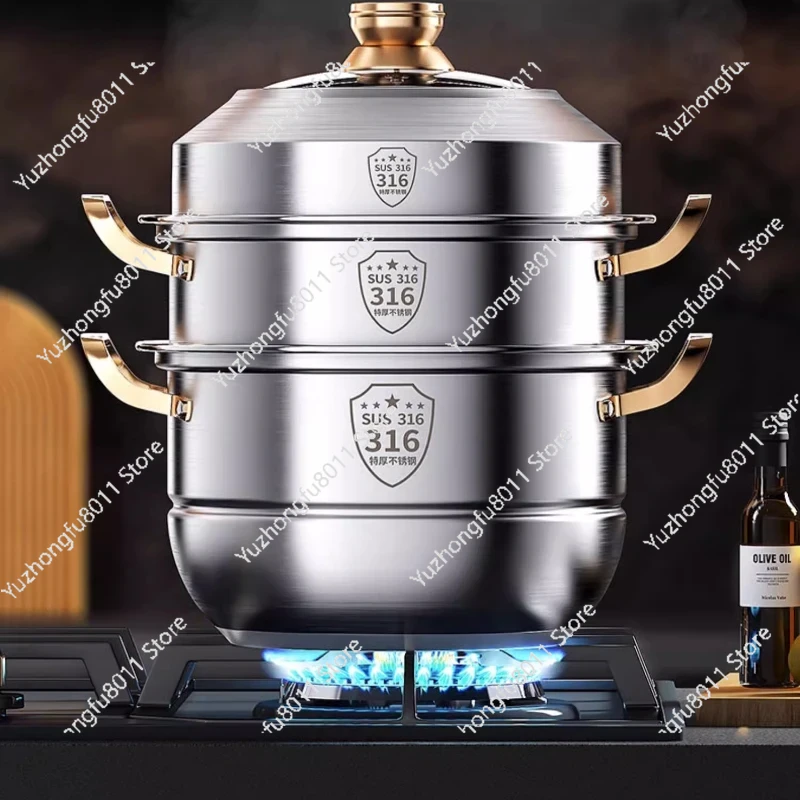 316 وعاء بخار من الفولاذ المقا - مراجعة Home Cooking Appliances وسعره